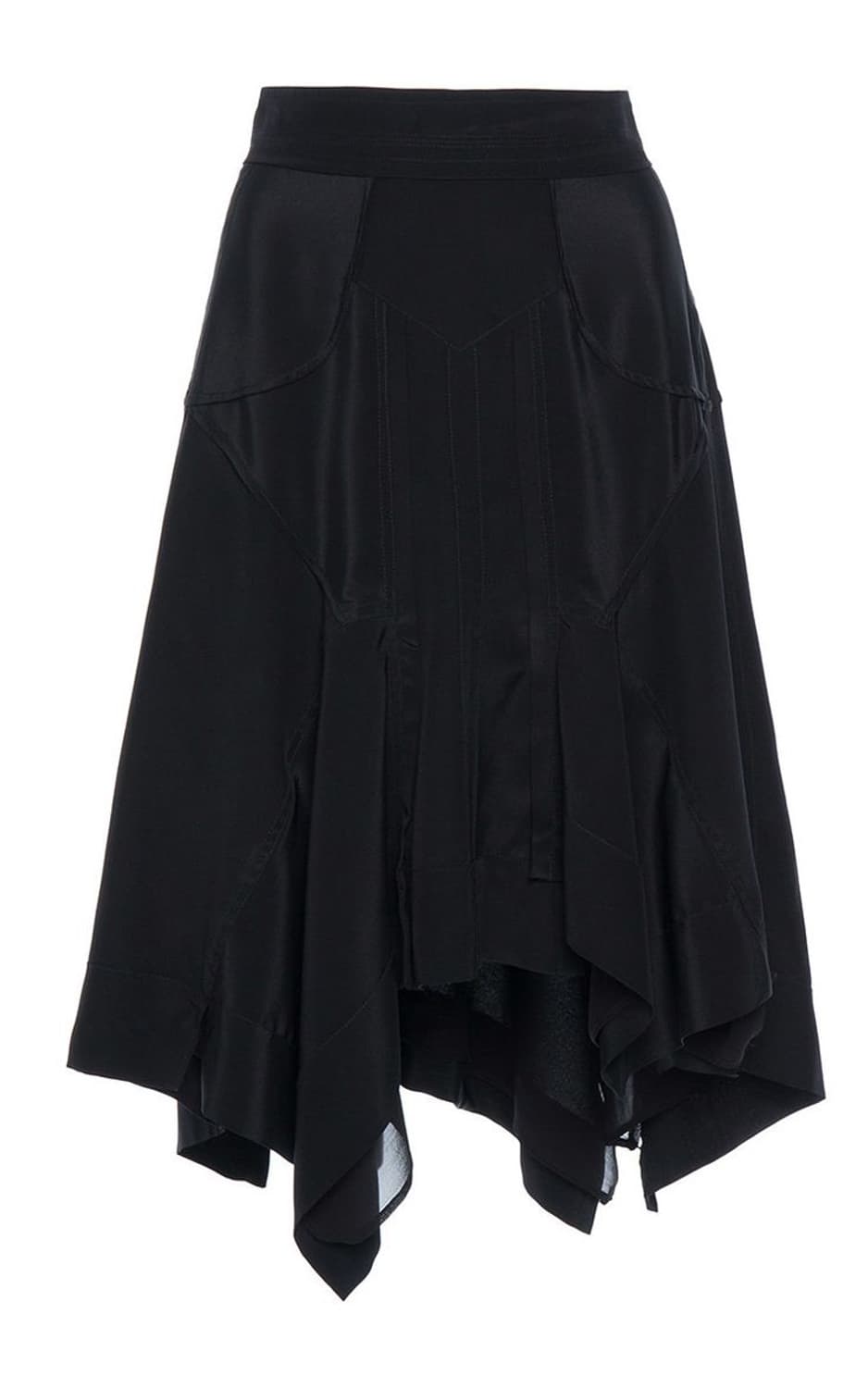 asymmetrical silk skirt 상품이미지6