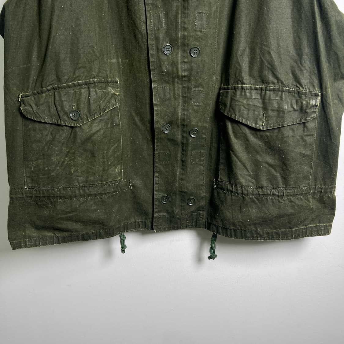 VTG 빈티지 카키 M-64 복각 야상 후드 파카  상품이미지6