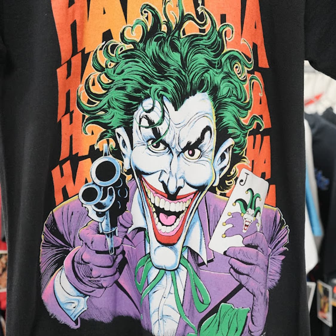 1989년 빈티지 싱글 스티치 DC Comics 배트맨 조커 티셔츠 상품이미지3