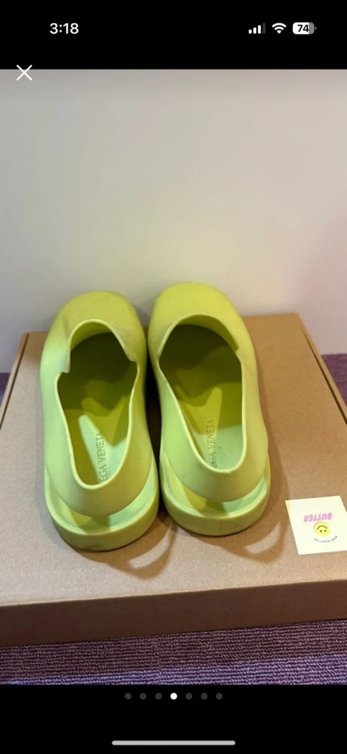 보테가베네타 라임 샌들 44 상품이미지3