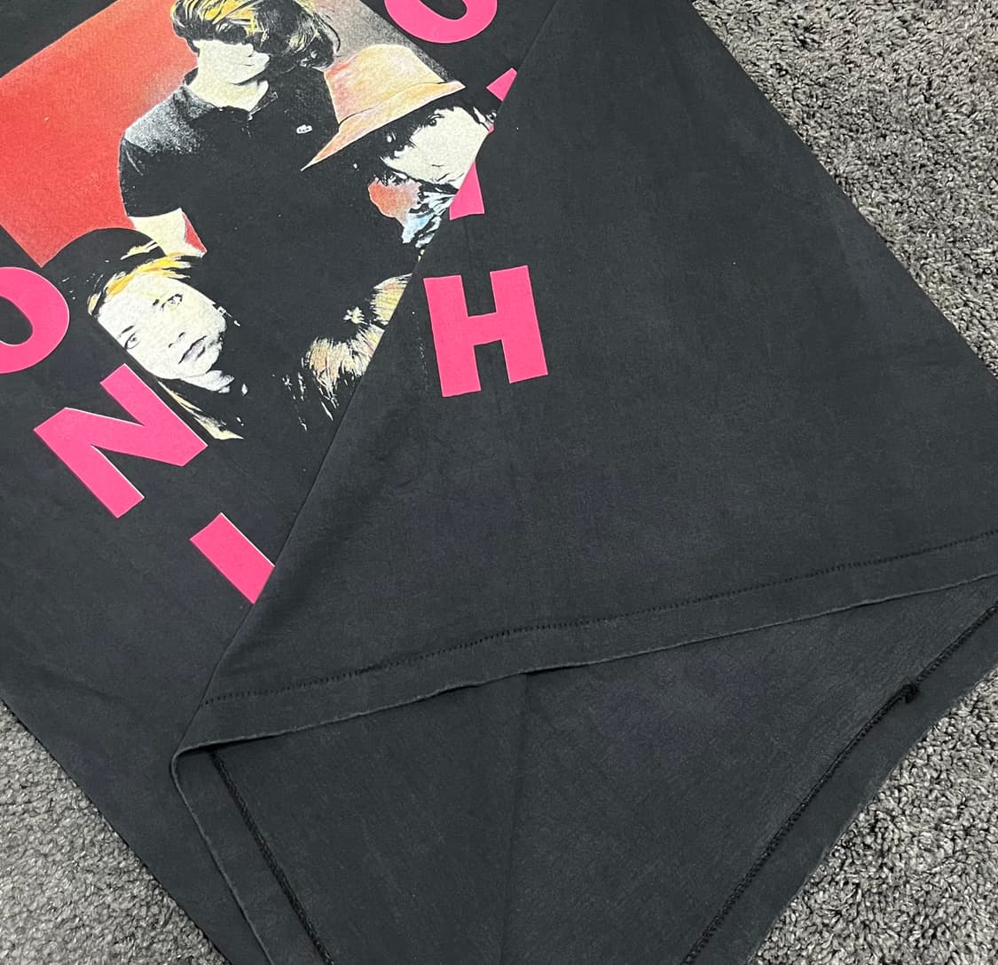 (rep) 빈티지 소닉유스 티셔츠 pink 상품이미지4