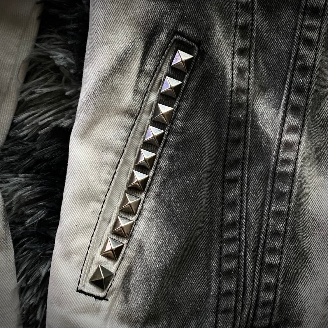 Xfrm skull fur jacket 상품이미지5