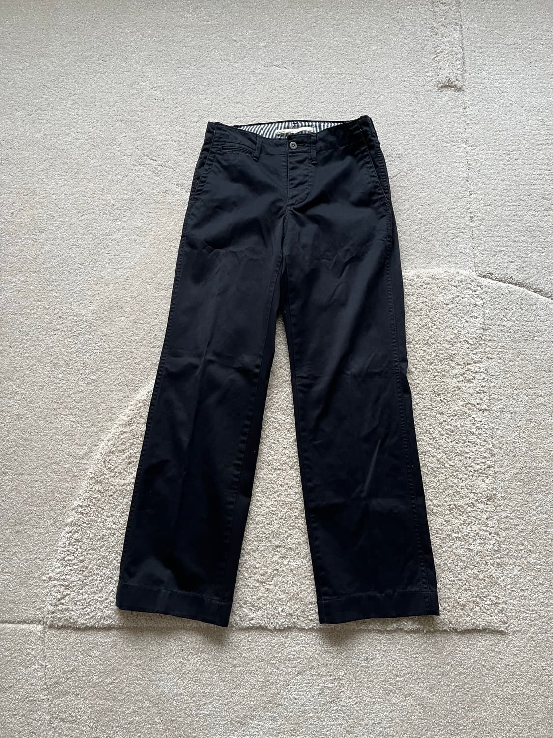 유나이티드애로우 뷰티앤유스 블랙 치노 팬츠 (28-29) 상품이미지2