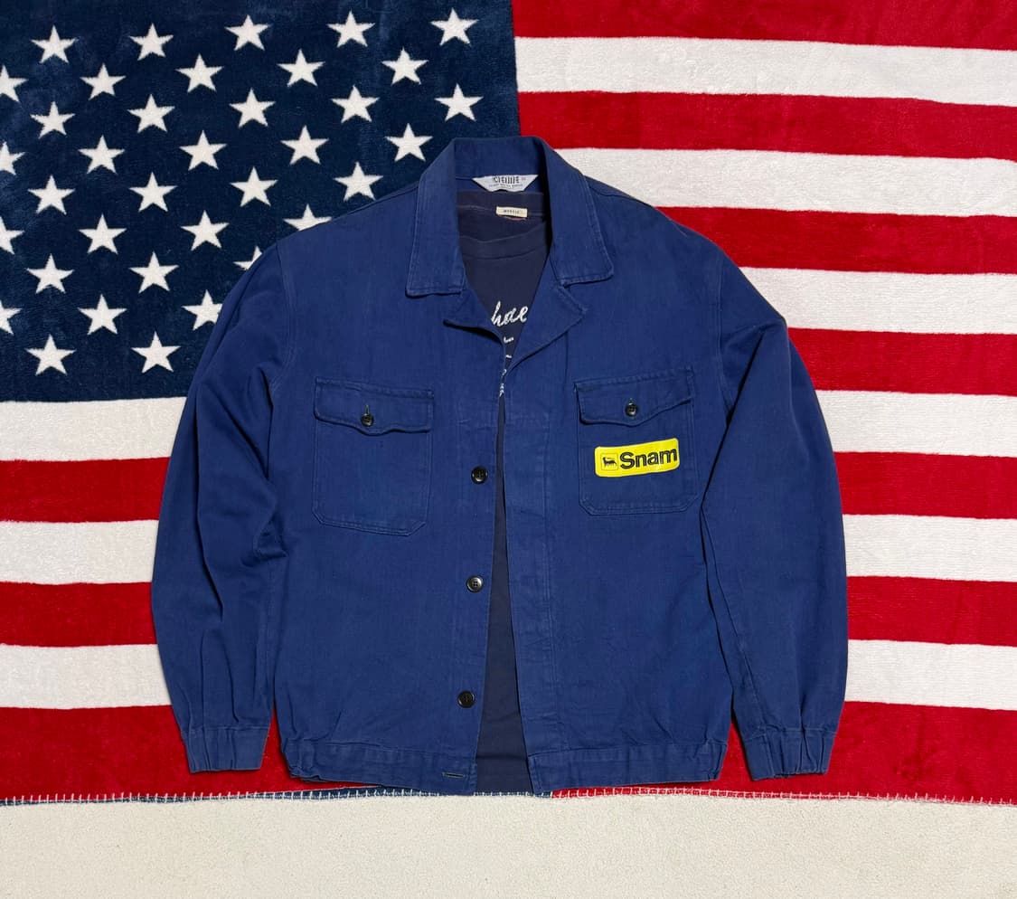 프렌치 워크자켓 vintage French work jacket 워크웨어 상품이미지1
