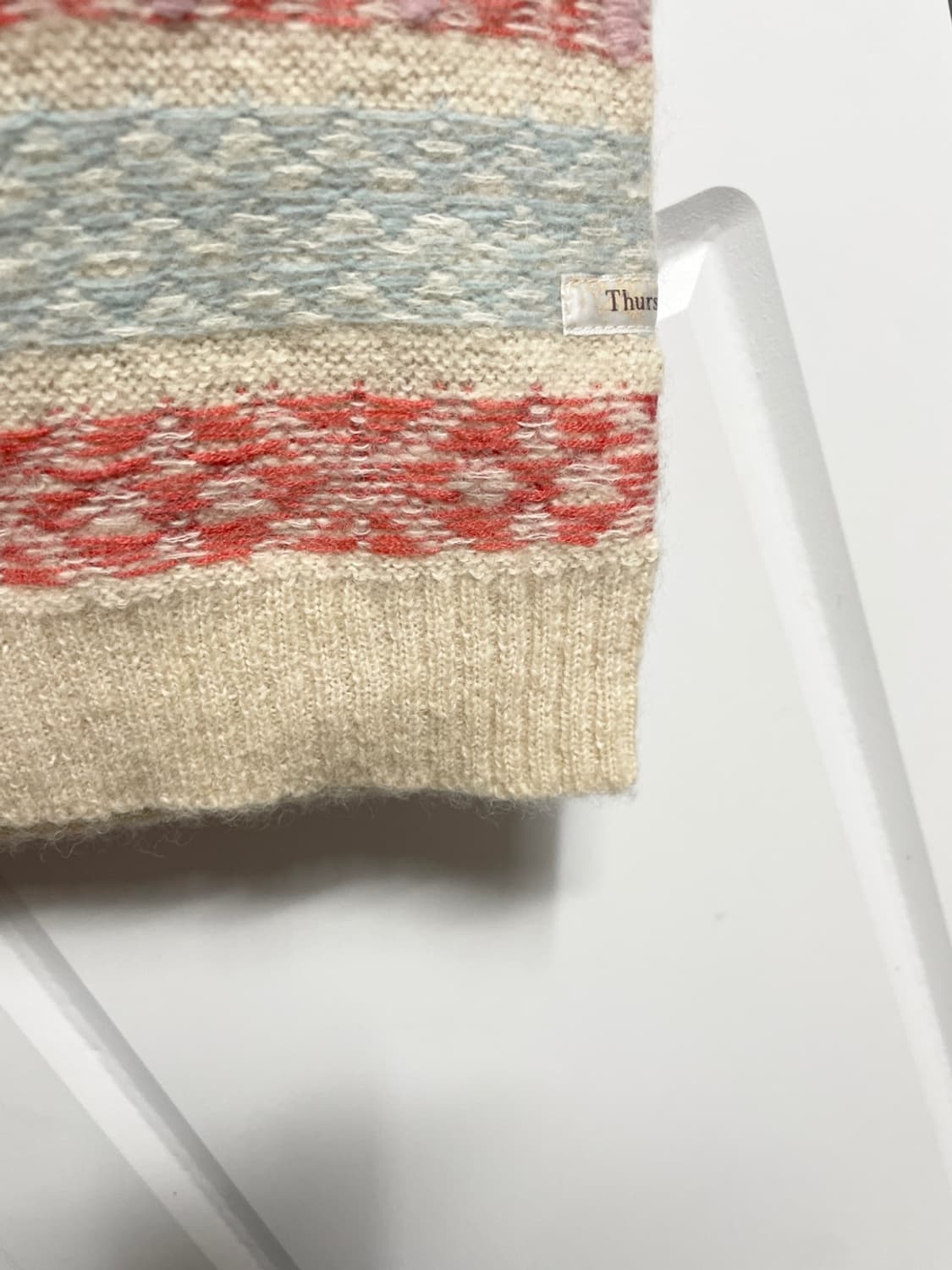 써스데이아일랜드 니트 조끼 상품이미지7