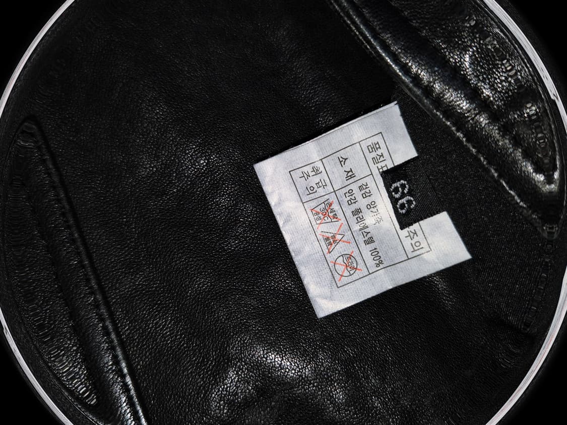 Vintage 09 PUNK lena belt biker leather 상품이미지2