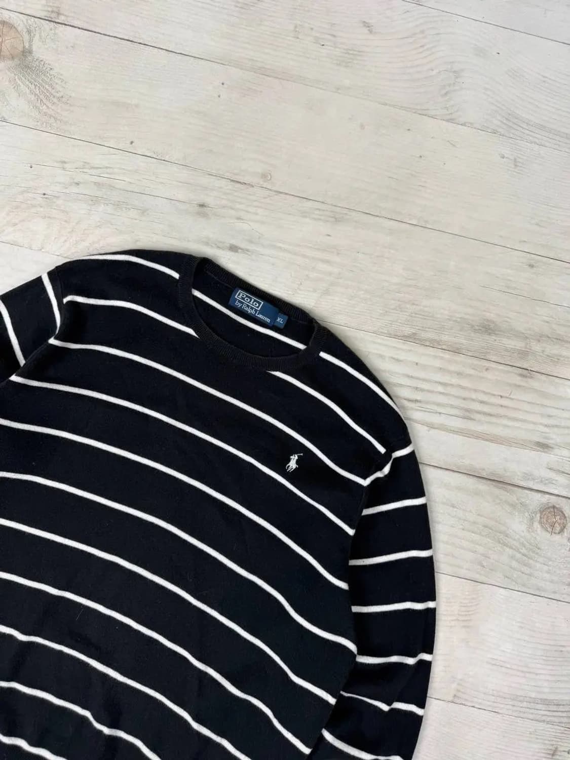 🇨🇭 90‘s 빈티지 폴로 랄프 로렌 스트라이프 스웨터 상품이미지3
