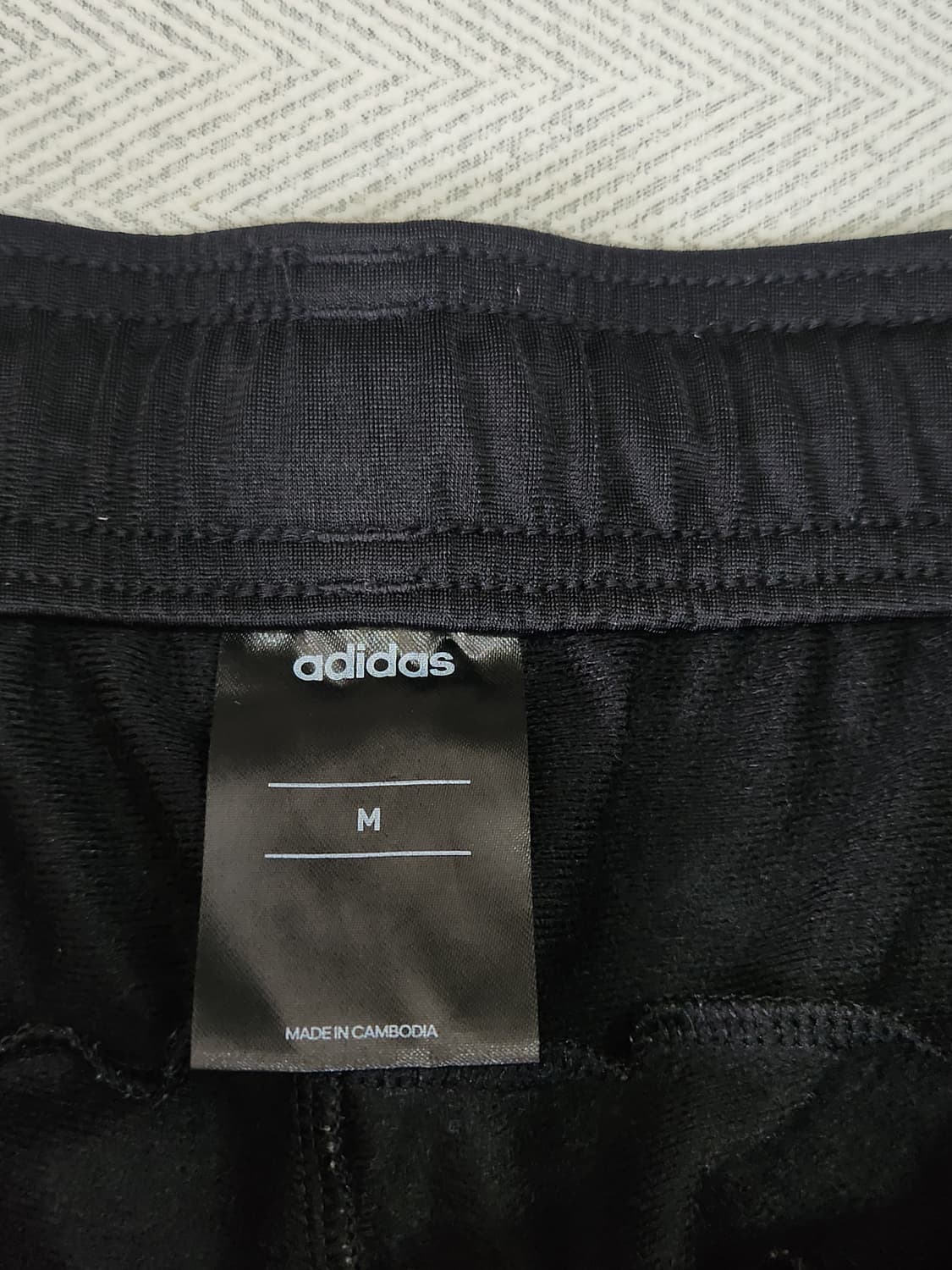 [M] 아디다스 삼선 트레이닝 팬츠 블랙 M 상품이미지5