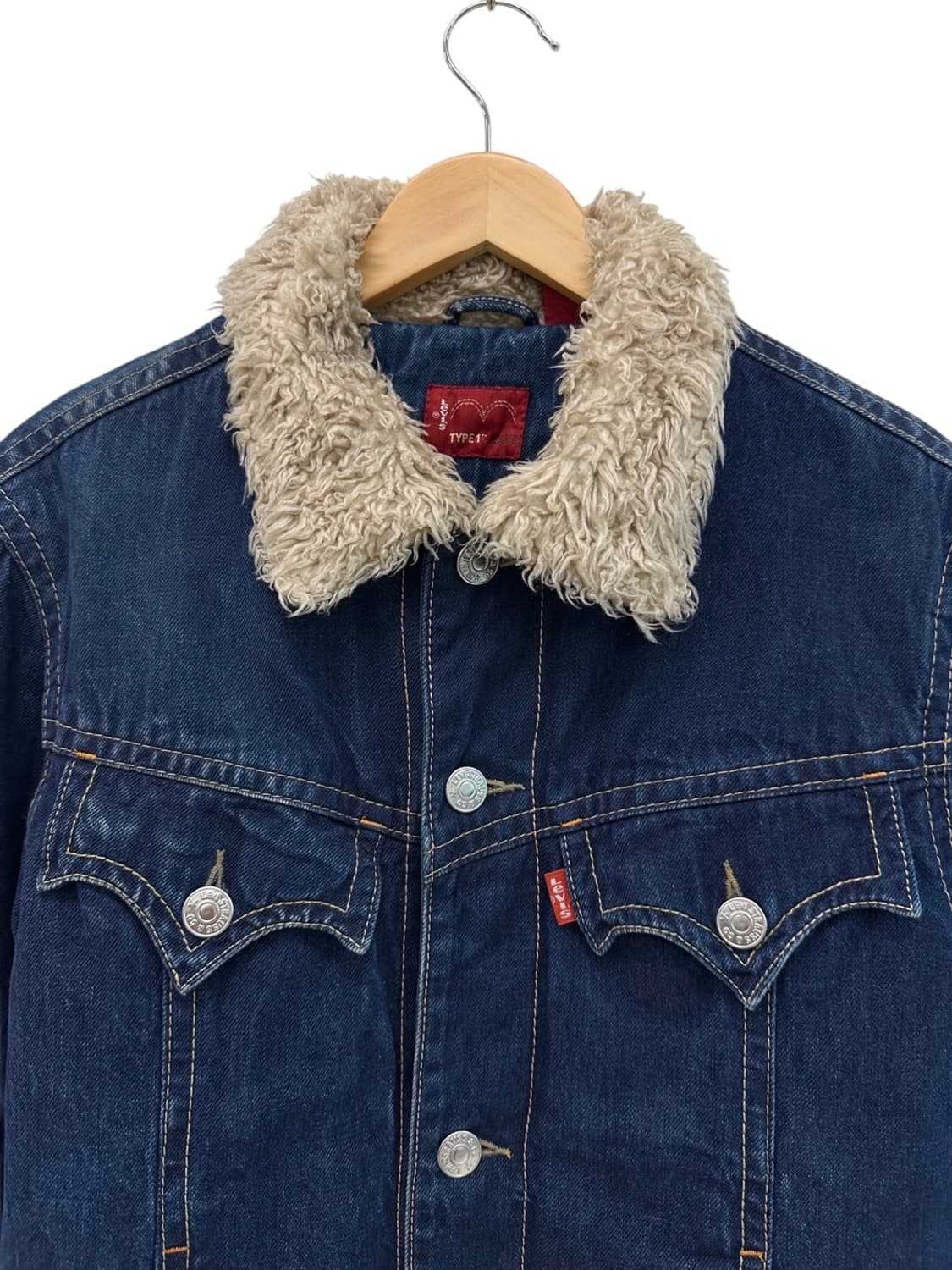 00s 리바이스 타입원 쉐르파 데님자켓 (L) 상품이미지2