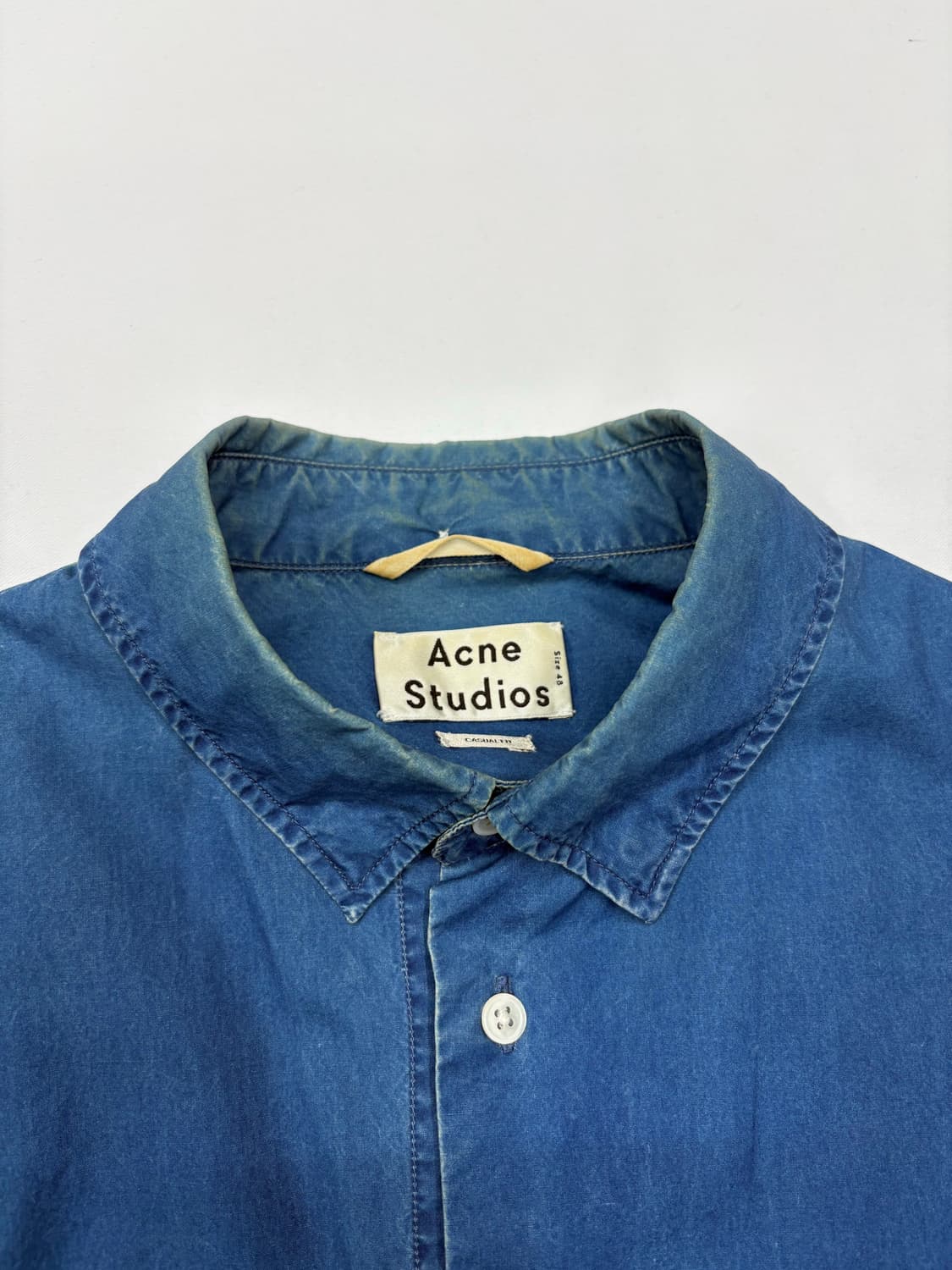 Acne 아크네스튜디오 블루 투포켓 셔츠 상품이미지6
