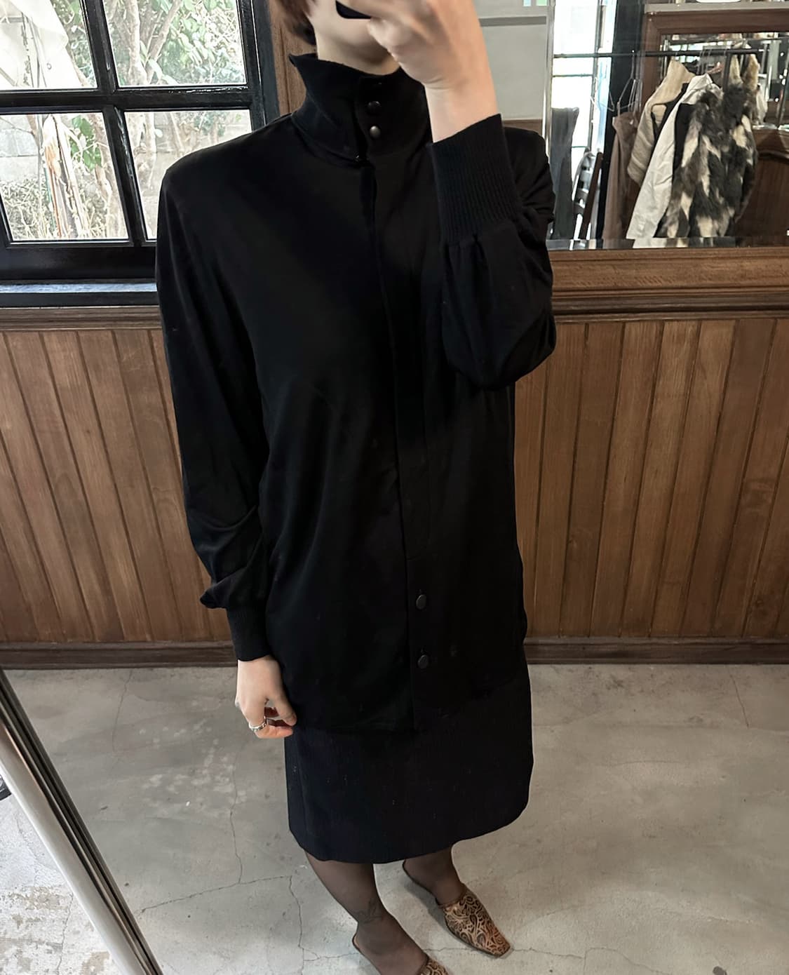 COMME DES GARCONS silk blend wool stripe 상품이미지8