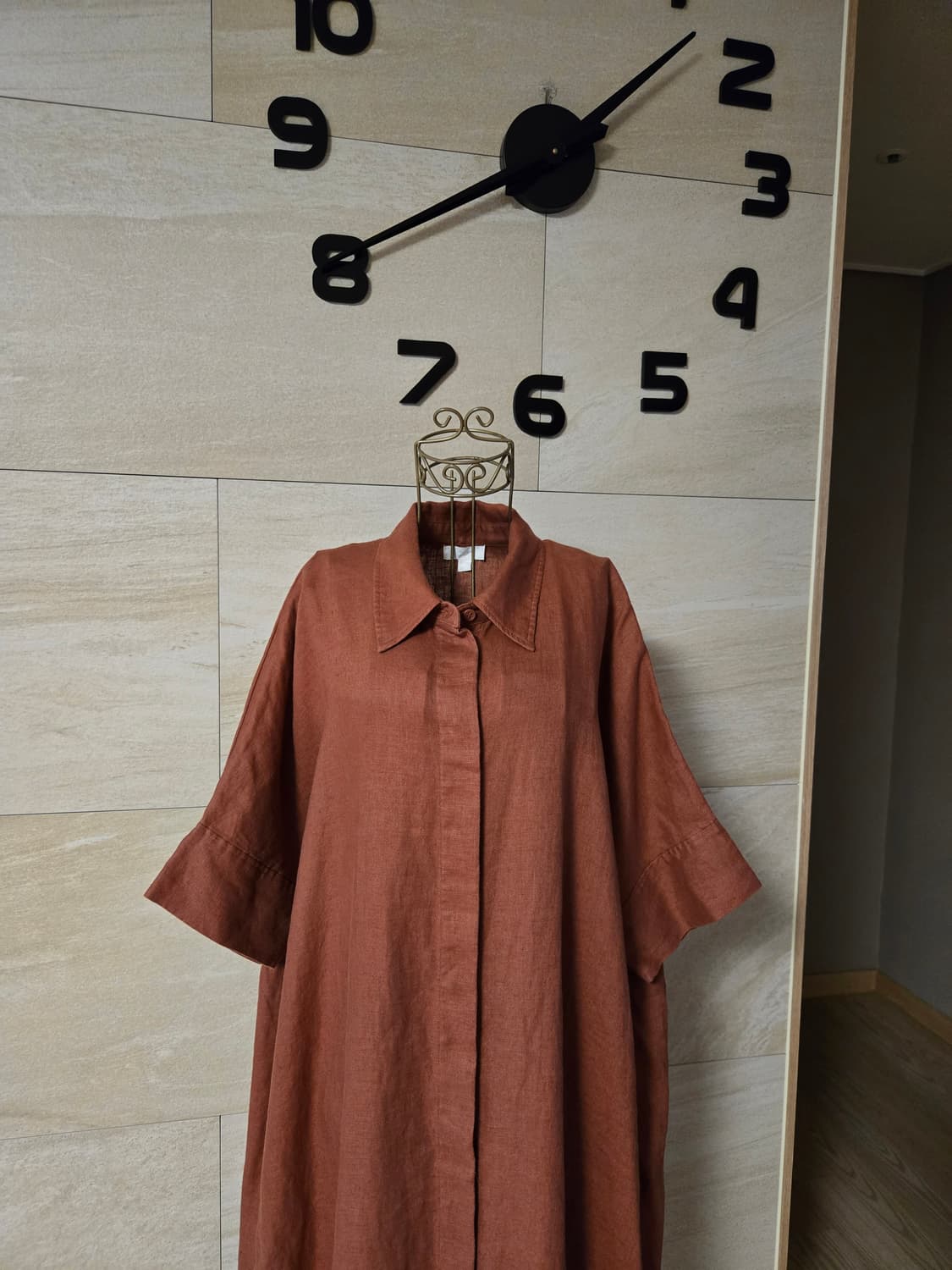 [s] COS 코스 루즈핏 린넨 롱 원피스 상품이미지2