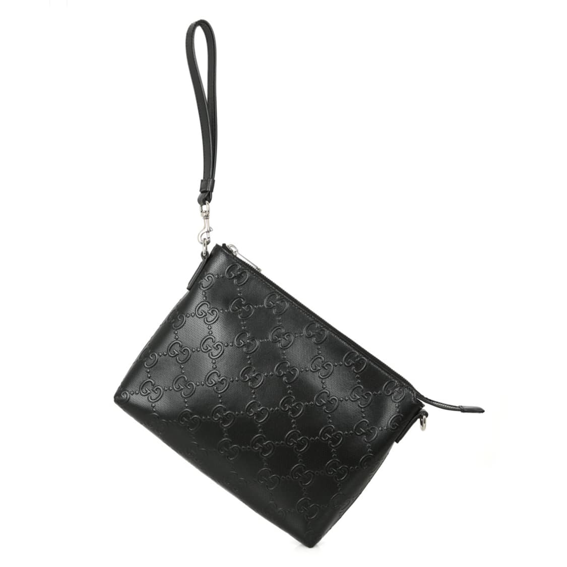 구찌 자이언트 점보 크로스백 GG 블랙 클러치 696009 상품이미지7