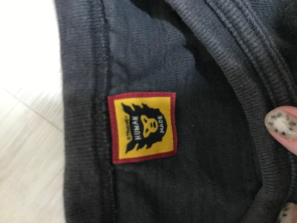 휴먼메이드 (XL) 검정 반팔 상품이미지3