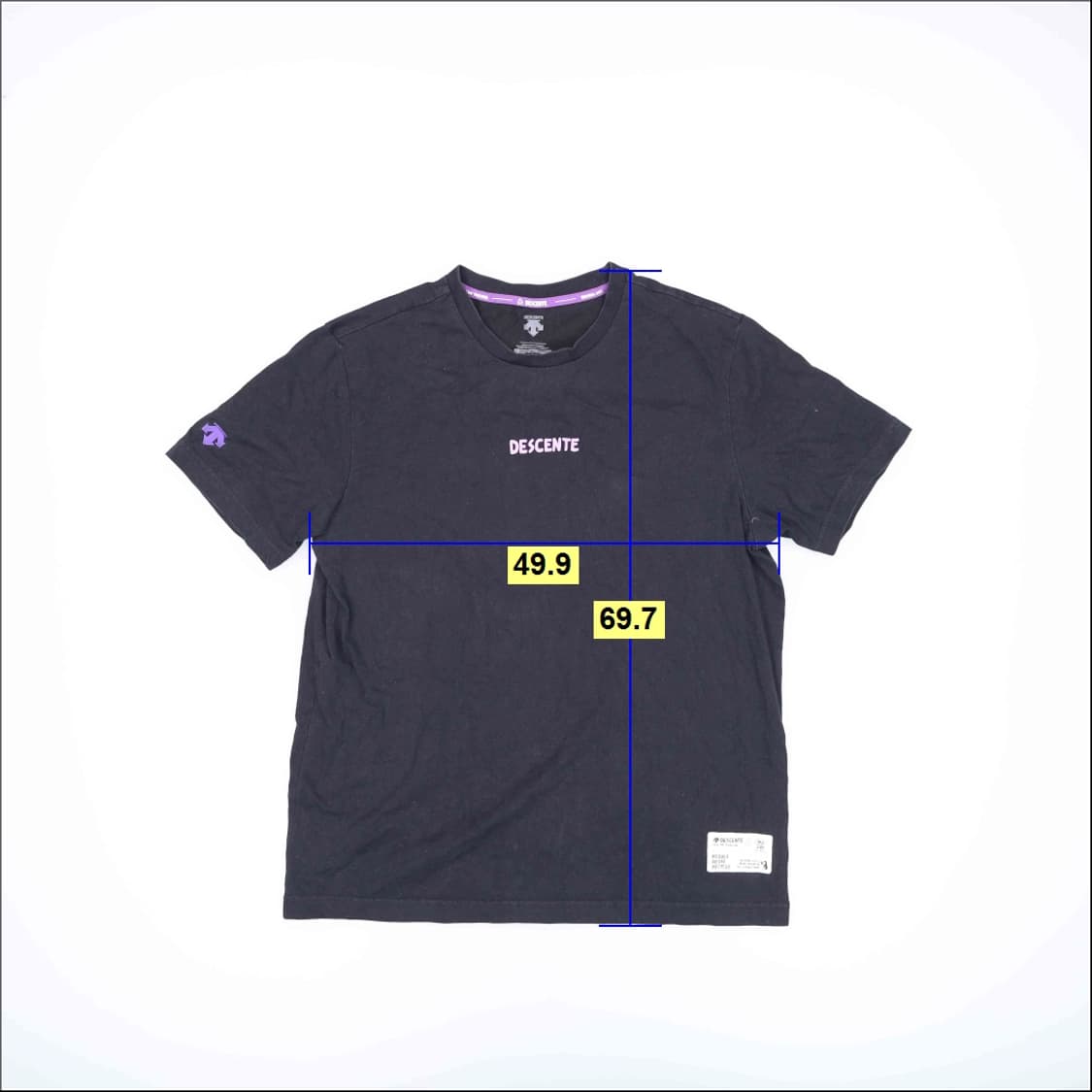 110 데상트 반팔 티셔츠 0612H 상품이미지5