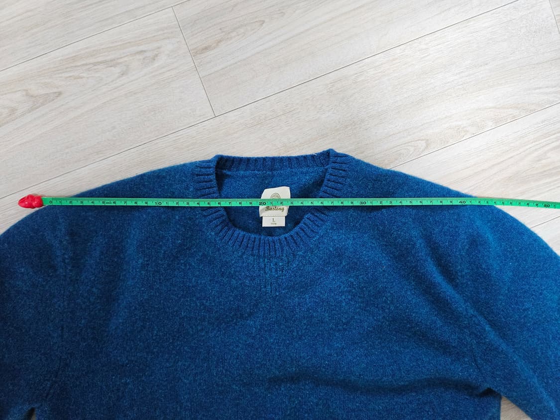 바스통 305 캐시미어 니트 에메랄드 색상 상품이미지6