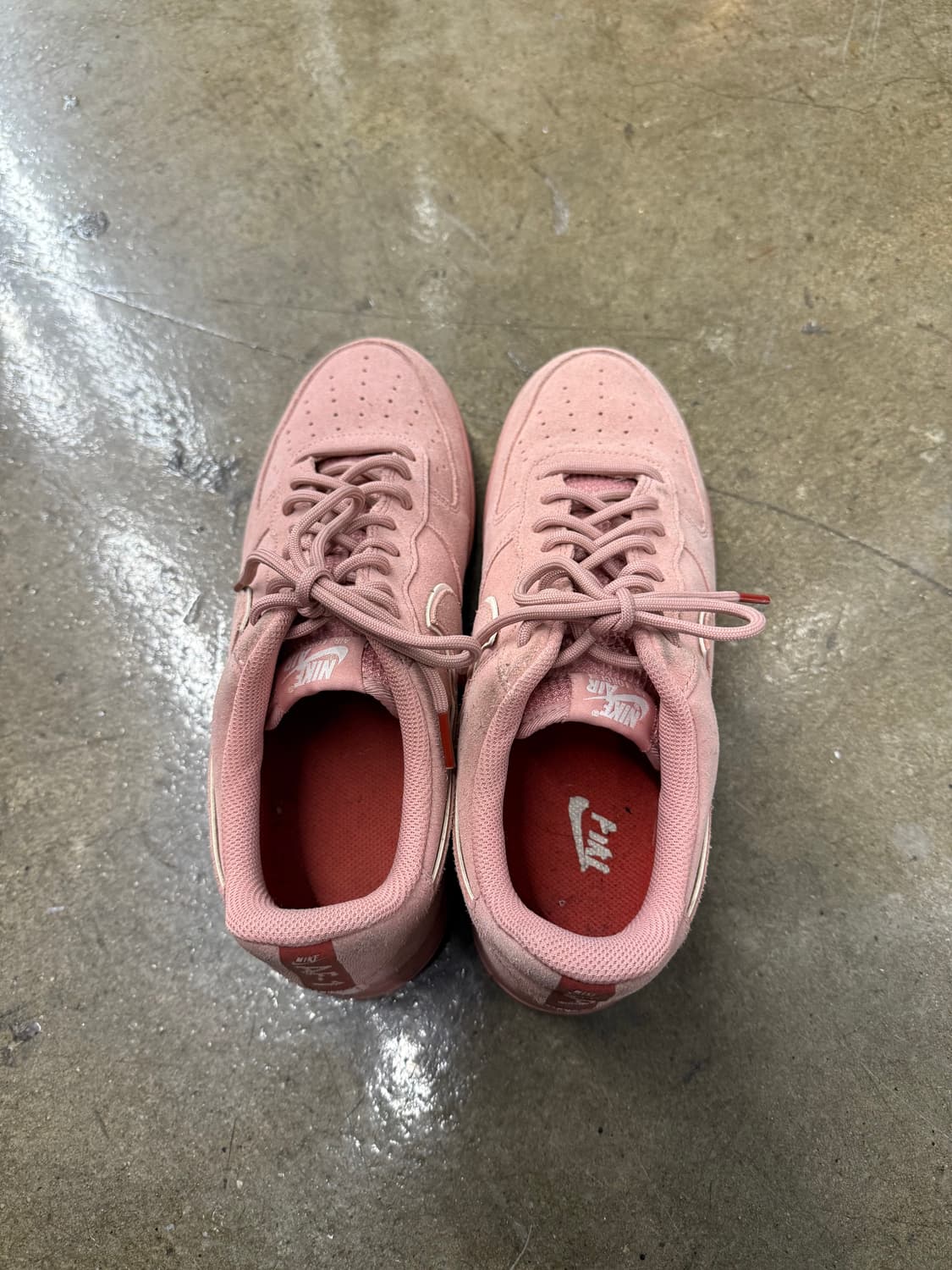 나이키 에어포스1 07 LV8 스웨이드 레드 275 상품이미지4