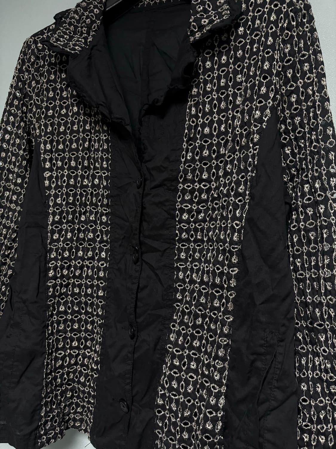 일본 빈티지 오리엔탈 패턴 가디건 상품이미지3