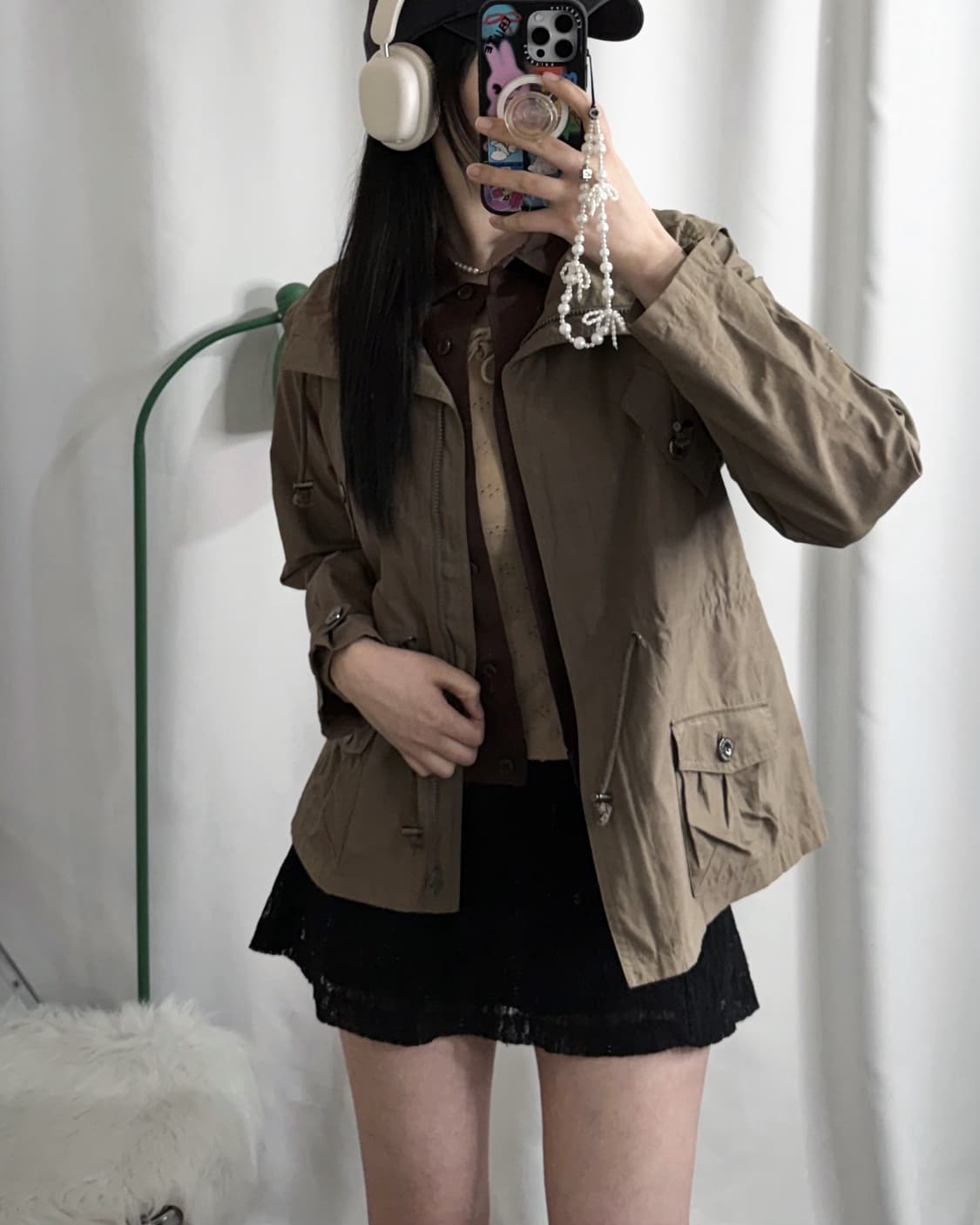 카키 투웨이 야상 자켓 상품이미지5