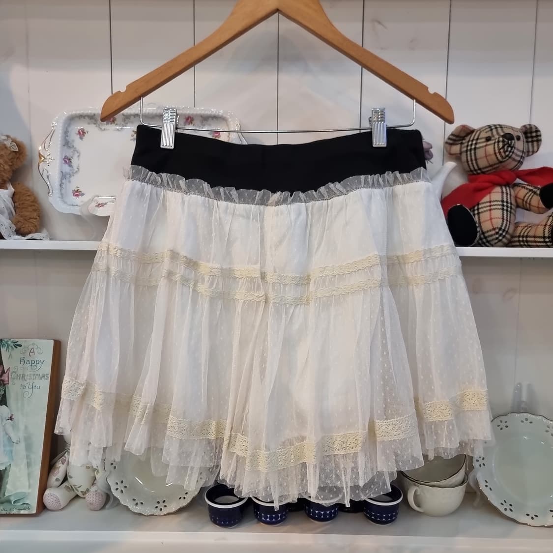 레이스 튤 큐롯팬츠 상품이미지6