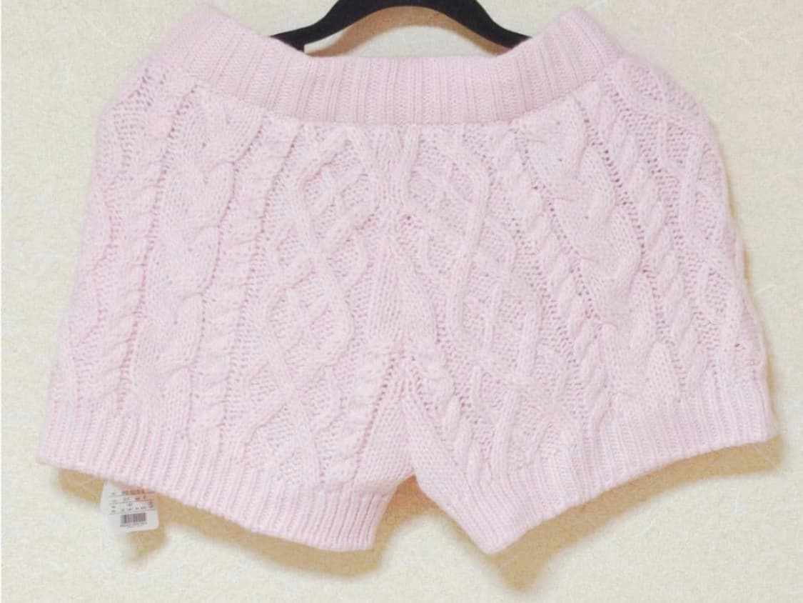 트랄라라 tralala 핑크 폼폼이 팬츠 큐롯 니트 라떼갸루 히메갸루 상품이미지2