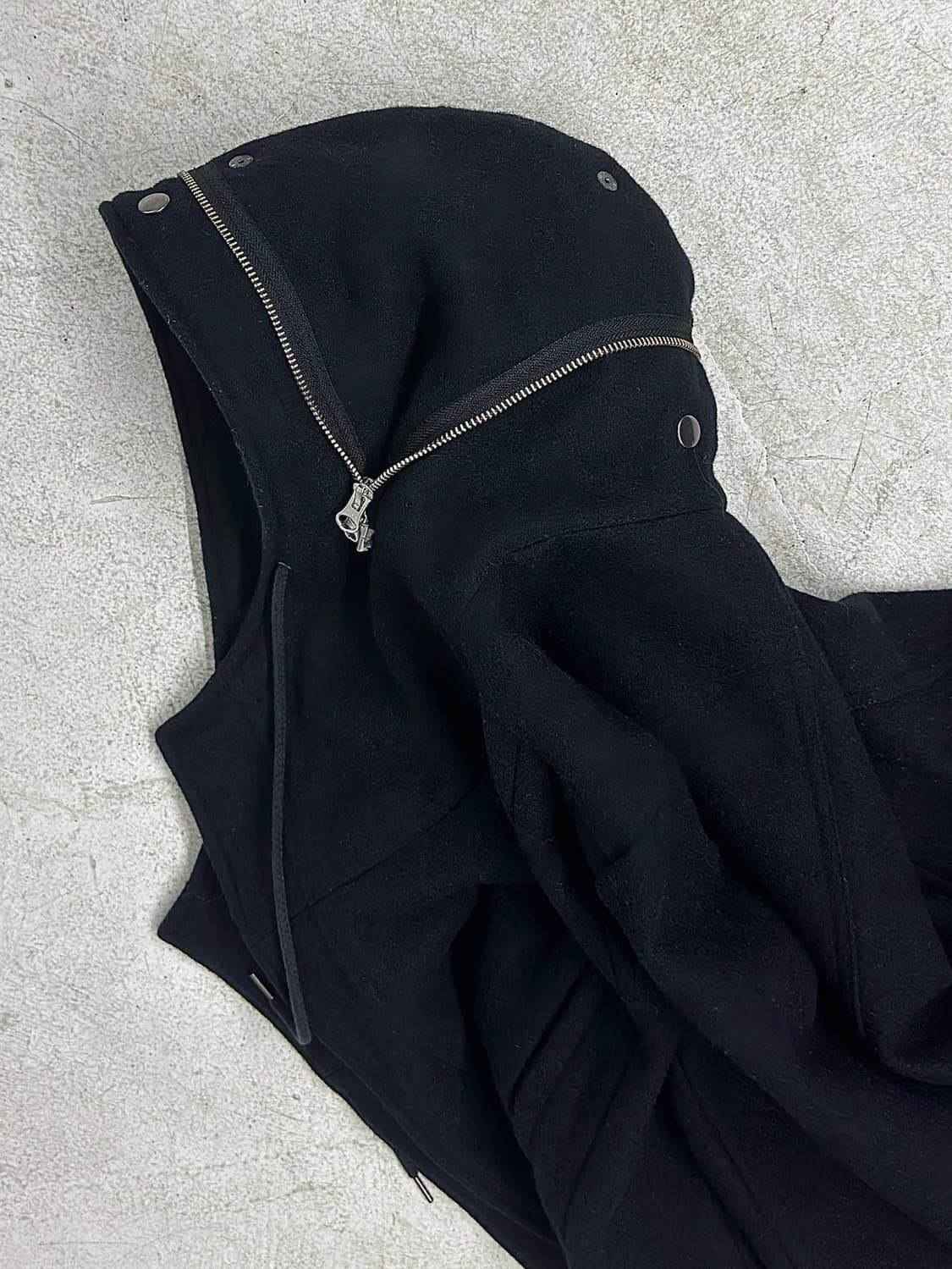 토네이도 마트 하이넥 울 후드 자켓 상품이미지8