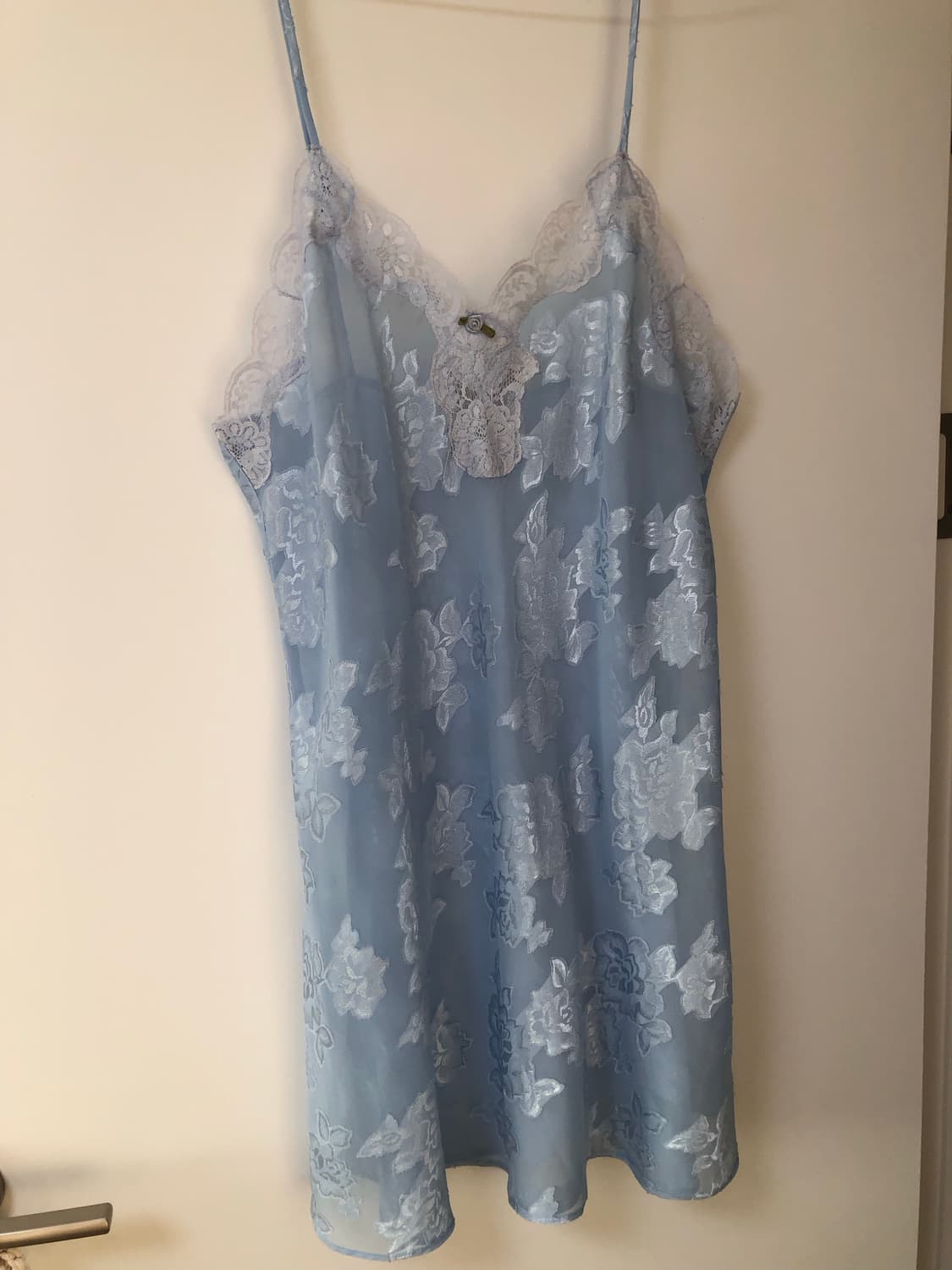 하늘색 슬립 원피스 상품이미지2