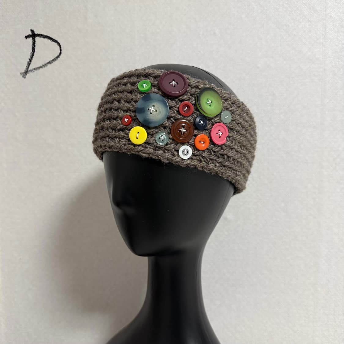 버튼 헤어밴드 D 상품이미지1