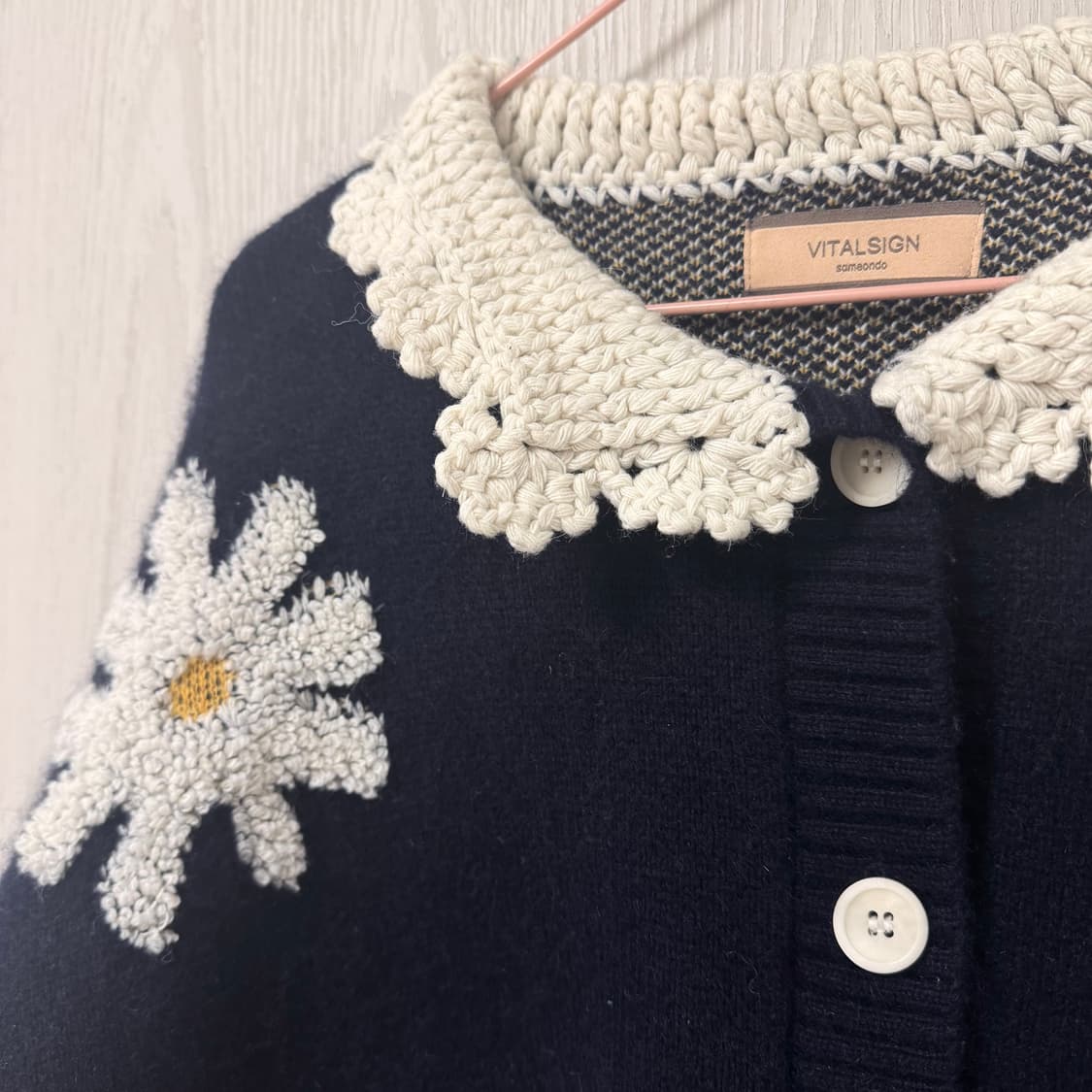 바이탈싸인 데이지 울 가디건 상품이미지3