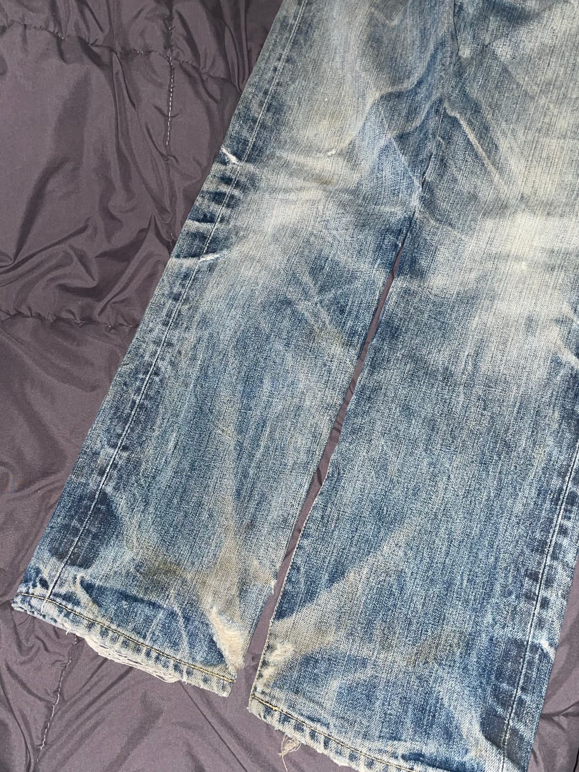 90s 리바이스 501xx 워싱 데님팬츠 상품이미지3