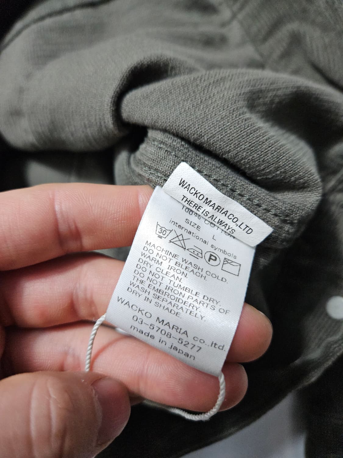 와코마리아 코듀로이 리 트러커 자켓 L 상품이미지5