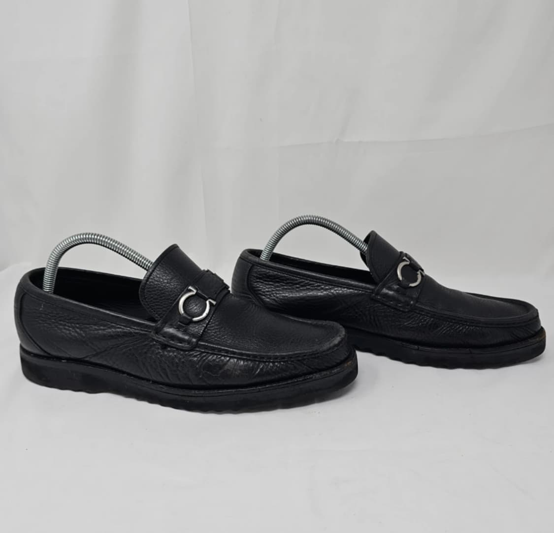 페라가모 간치니 블랙 로퍼 7.5 (260mm) 상품이미지6