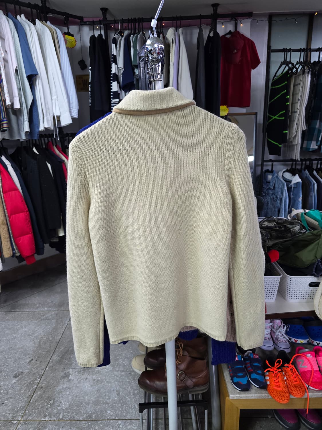 SYSTEM 시스템 아이보리 니트 가디건 (1316) 상품이미지2