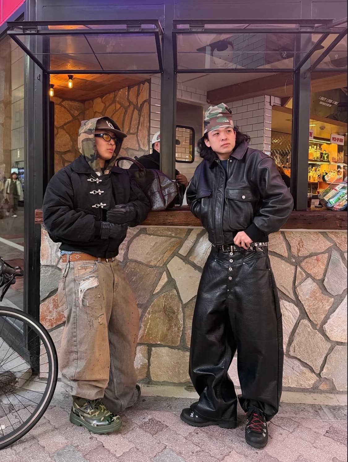 뮤티머 mutimer 레더 봄버 자켓 상품이미지1