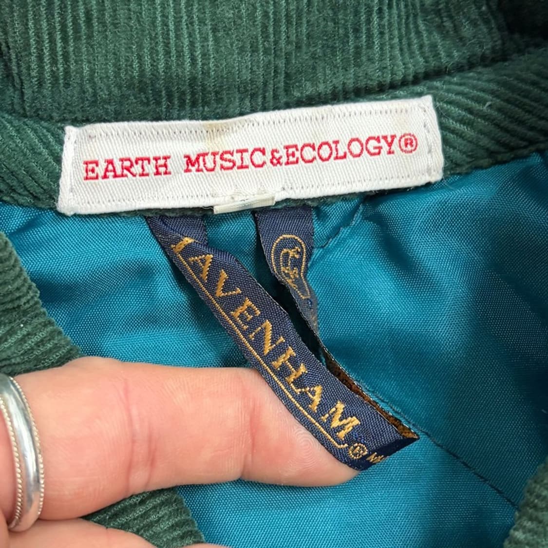 라벤햄 퀼팅 자켓 v1666 상품이미지5