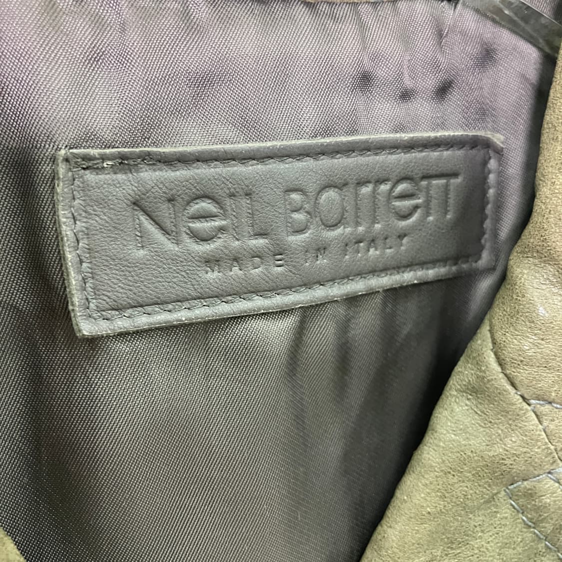 닐바렛 더블 브레스티드 양가죽 자켓 XS 상품이미지3