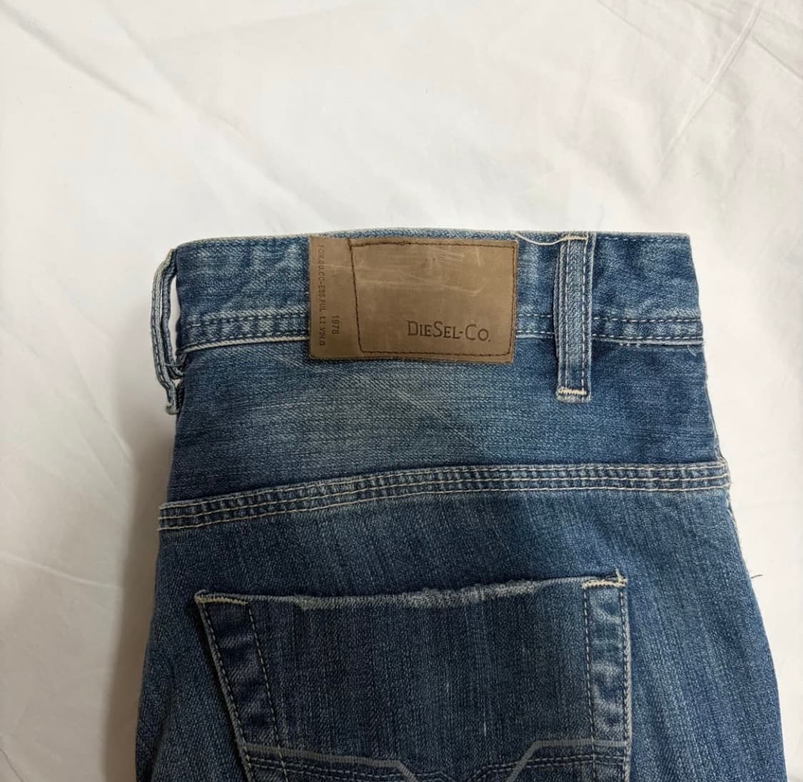 00s 디젤 메이드 인 이태리 디스트로이드 아카이브 데님 상품이미지3