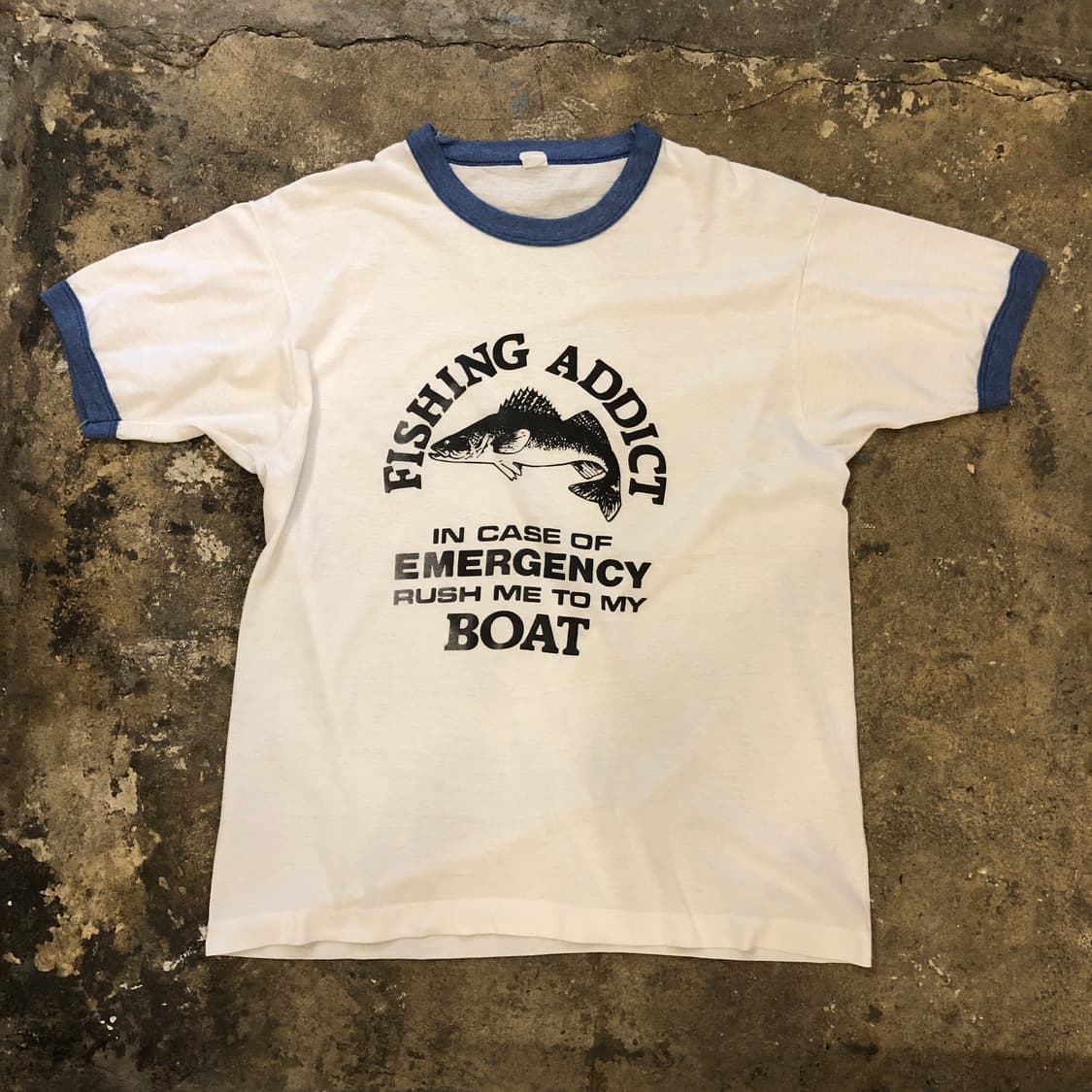 70s~90s Ringer T-shirt-L 상품이미지1
