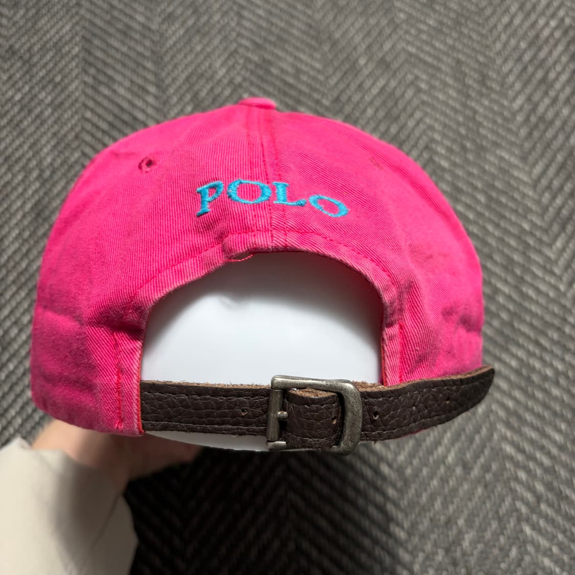 폴로 랄프로렌 핑크 볼캡(OS) 상품이미지4