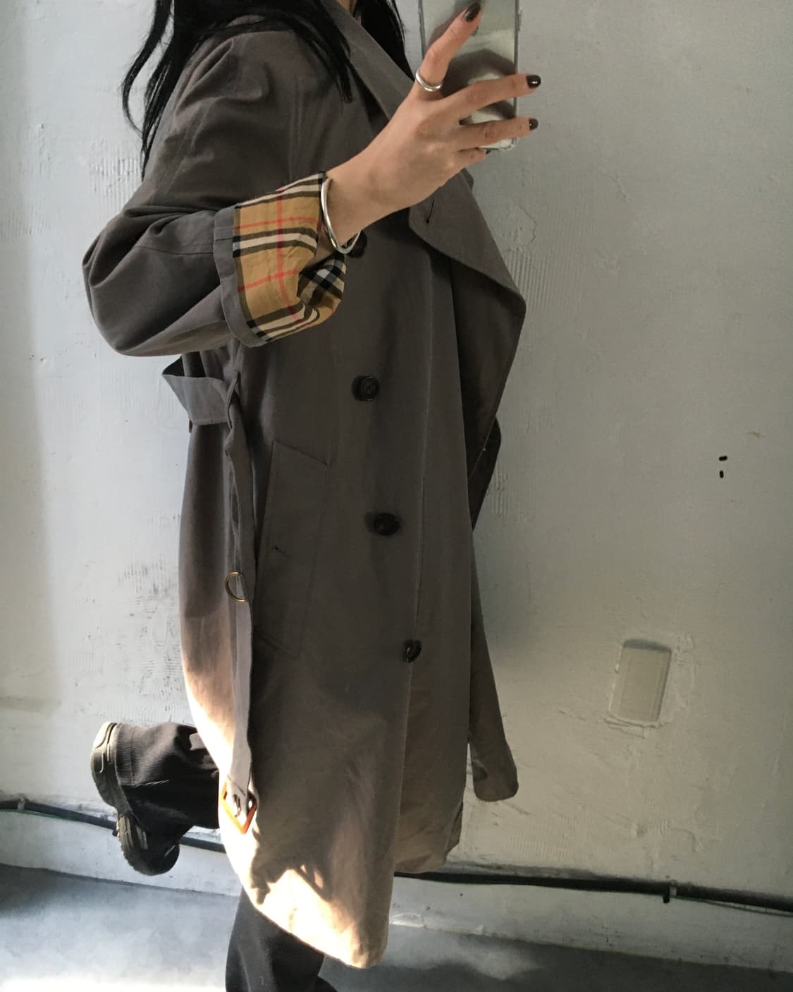 Burberry 버버리 런던 브라운베이지 롱 코트 상품이미지1