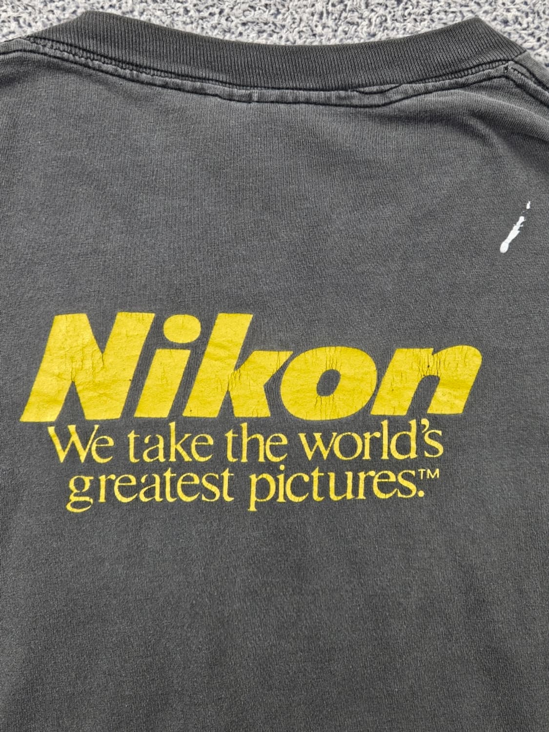 8~90's USA 밀러 니콘 싱글스티치 롱슬리브 ( XL )/11357 상품이미지10