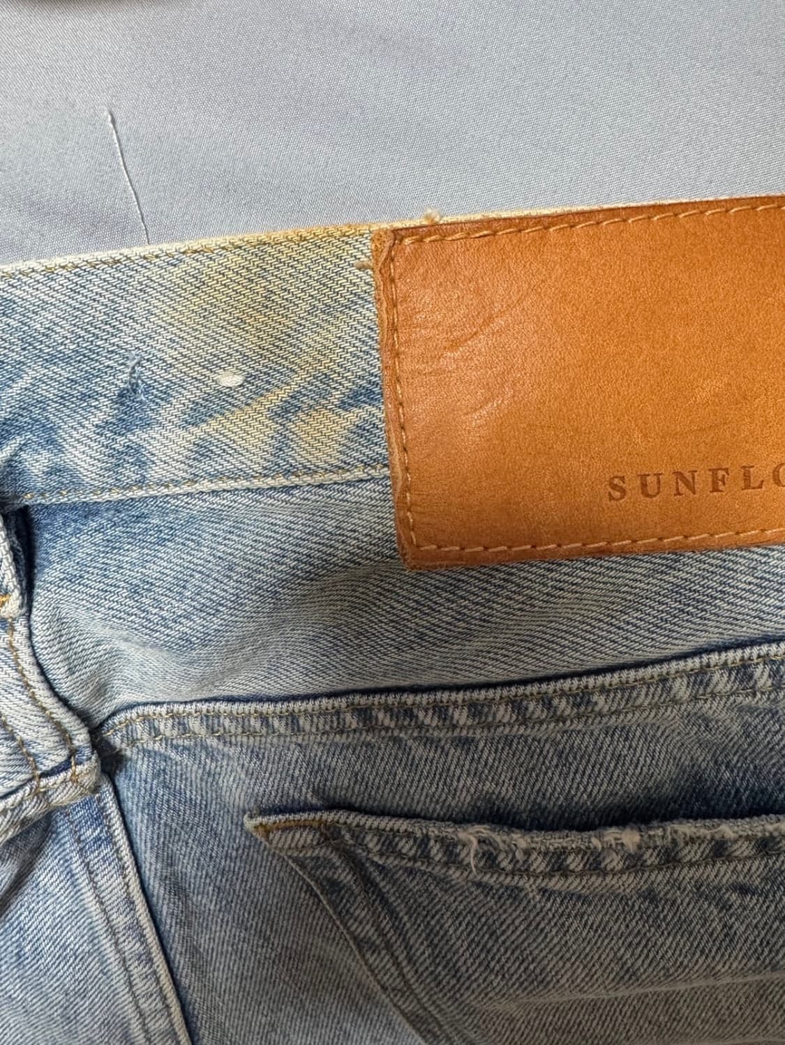 선플라워 스트레이트핏 데님 30 상품이미지3