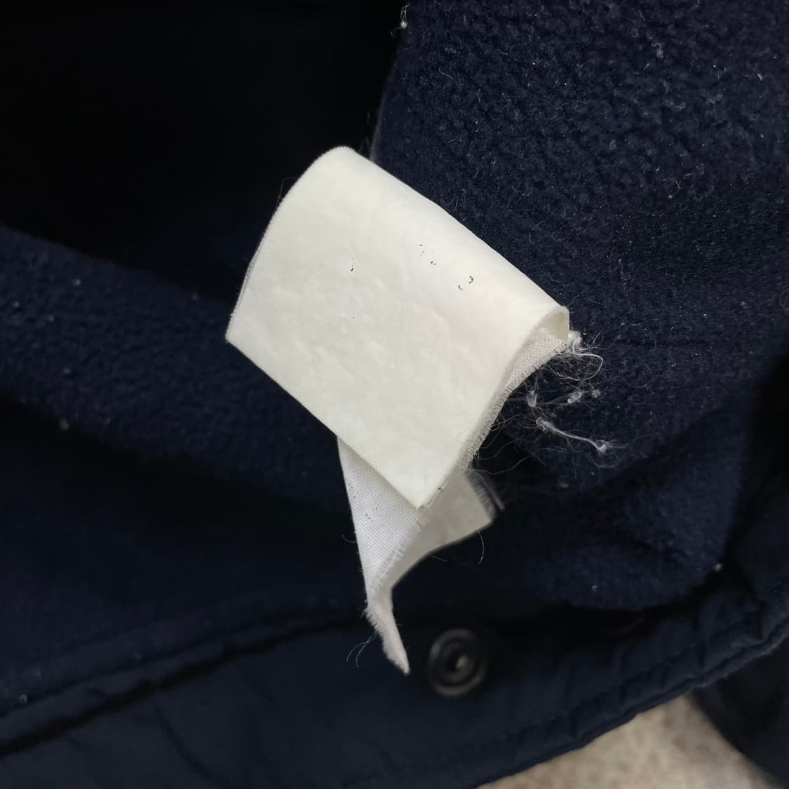 폴로 랄프로렌 포니 로고 폴리쉘 페리 점퍼 자켓 네이비 상품이미지4