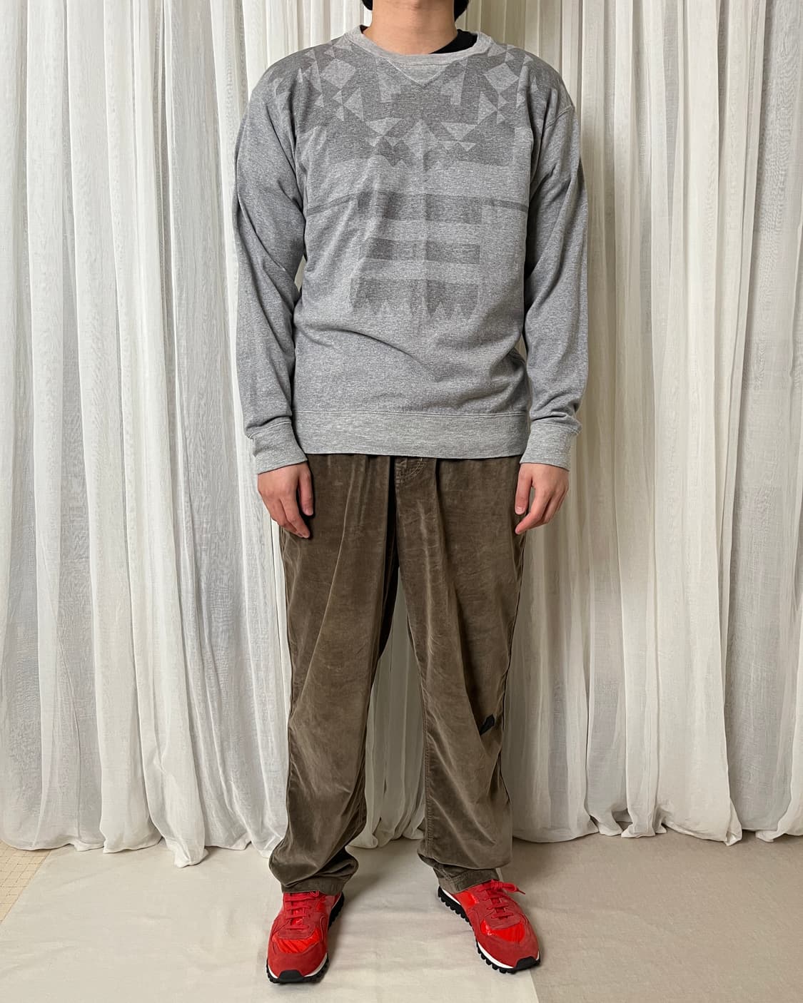 카브엠트 벨루어 트랙팬츠 cav empt 벨벳 이지팬츠 상품이미지10