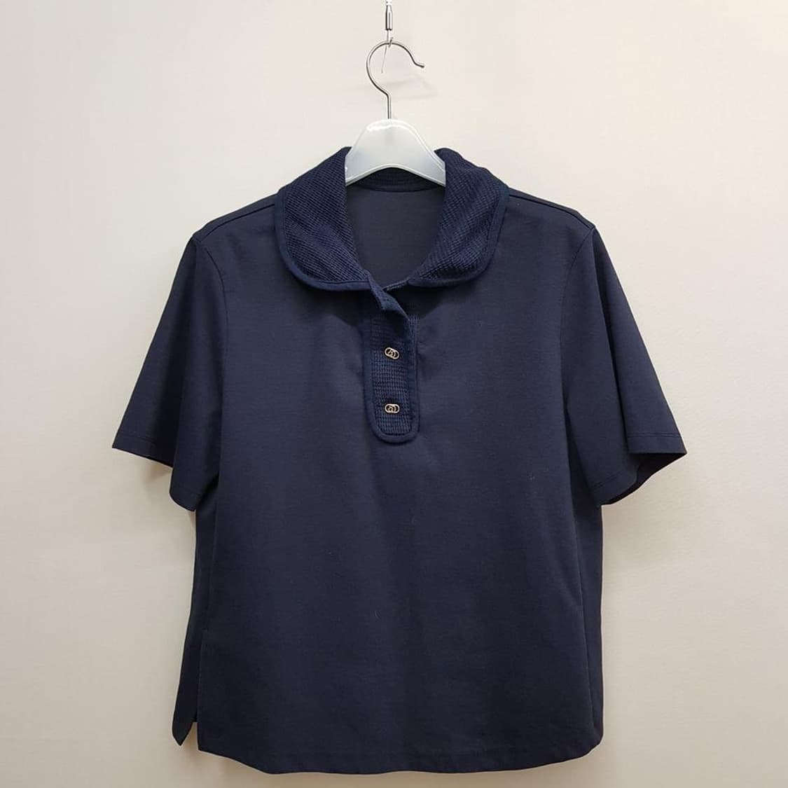  한섬 SJSJ 2022 카라 반팔 티셔츠  F사이즈 상품이미지1