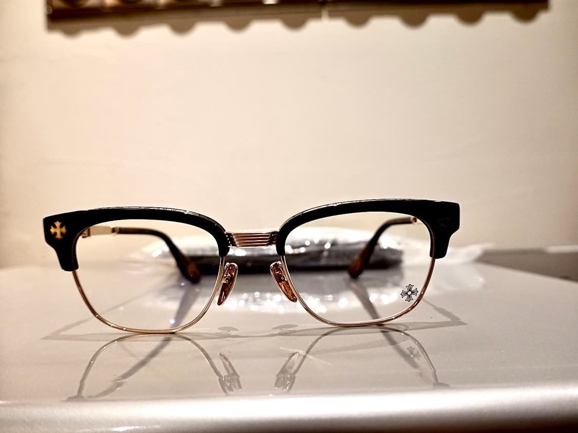 크롬하츠 보넨노이슈어2 블랙/골드 안경 상품이미지4