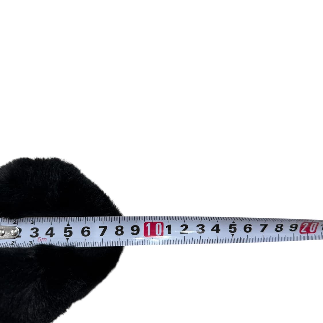 더블러버스 하트 러브 퍼 키링 블랙 상품이미지5