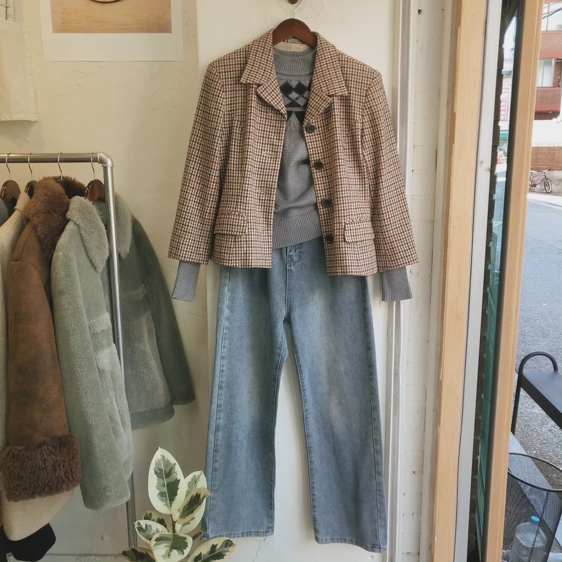 Mounue 보카시 울자켓 상품이미지10