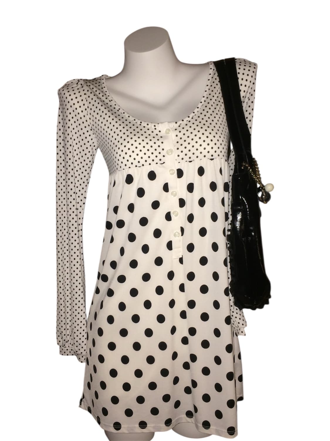 y2k 갸루 도트 물방울 땡땡이 원피스 상품이미지1