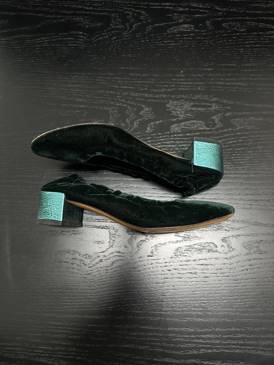 Fabio Rusconi 벨벳 발레 로퍼 상품이미지3